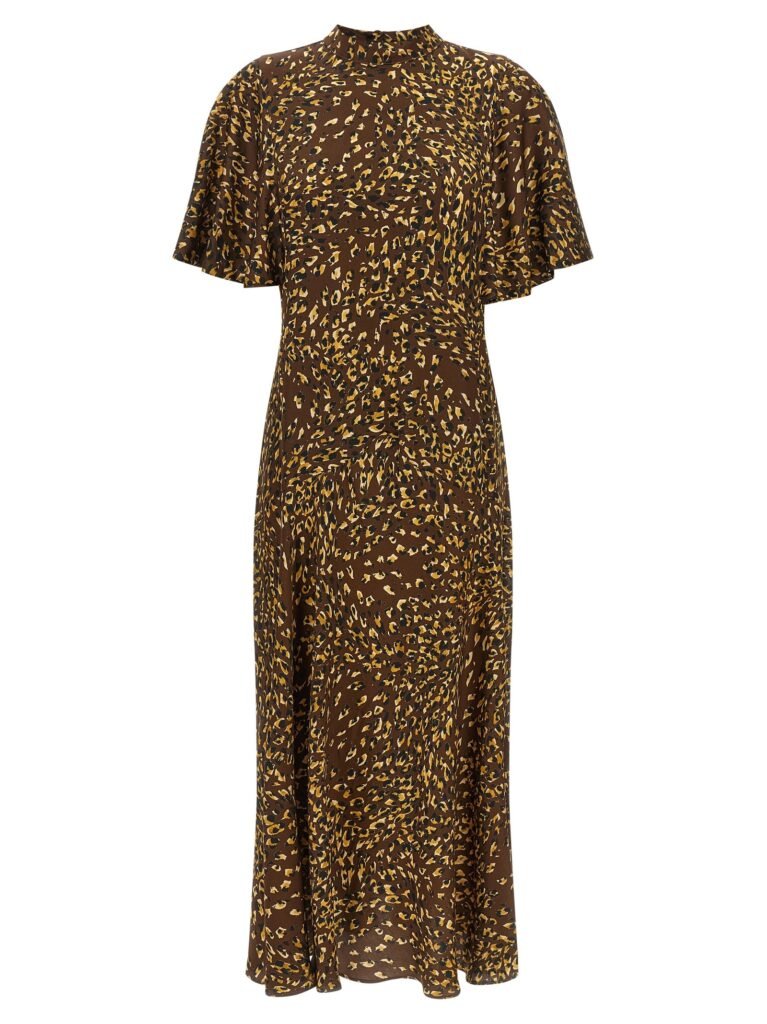 Animal print dress