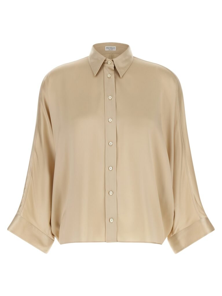 Monile' satin shirt