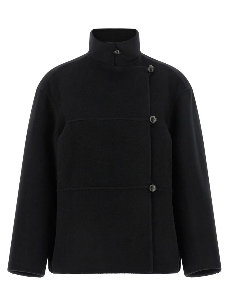 Double wool coat