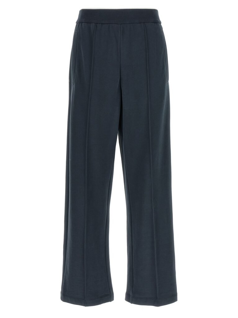 Joggers with frontal stitching detail