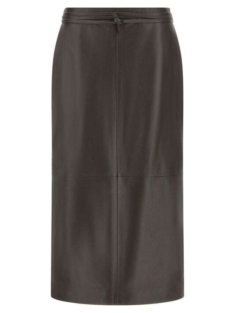 Leather skirt