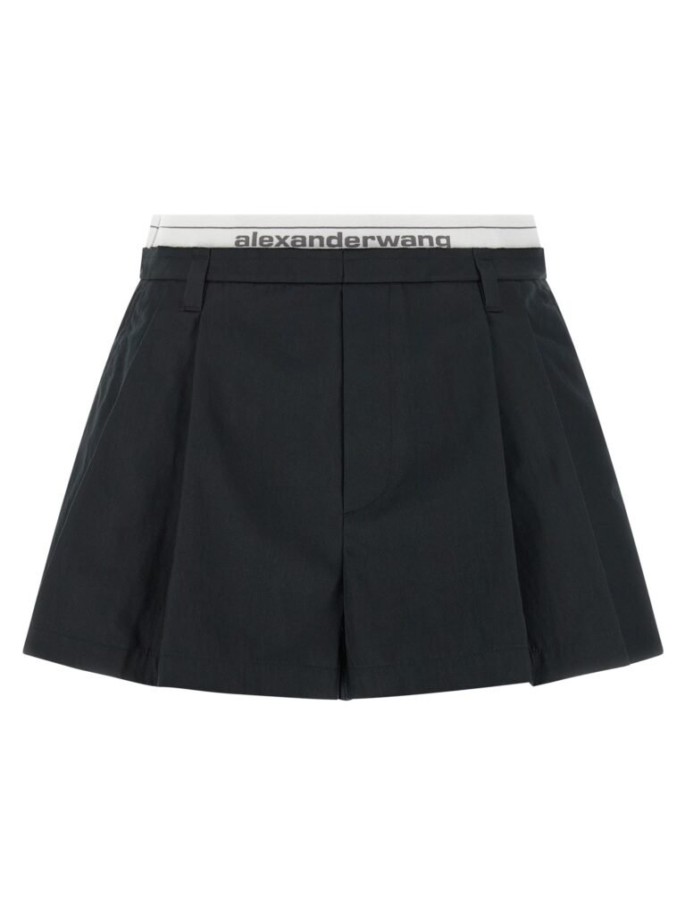 Logo band shorts