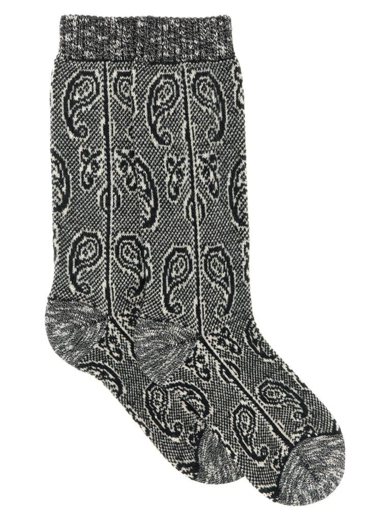 Paisley Jacquard Socks