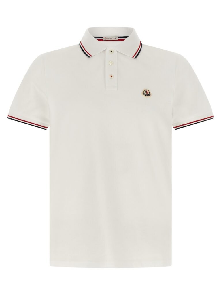 Cotton Polo Shirt with Logo patch