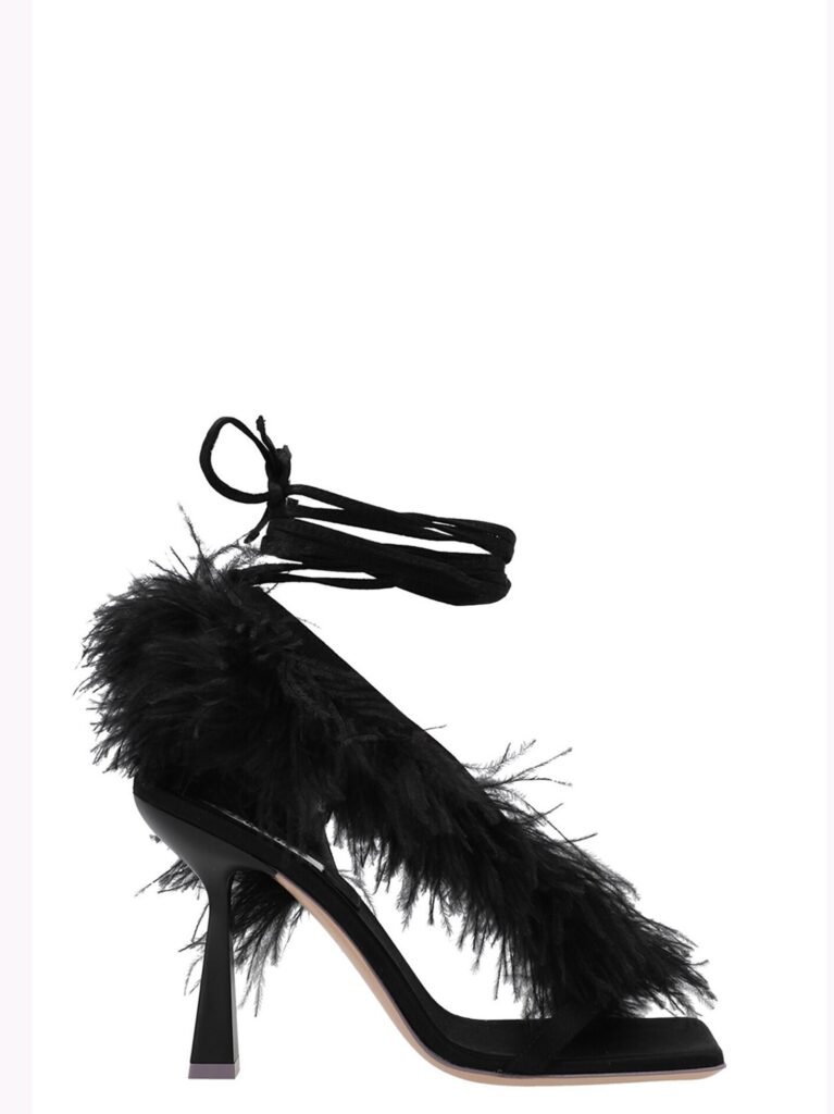 Feather Wrap sandals