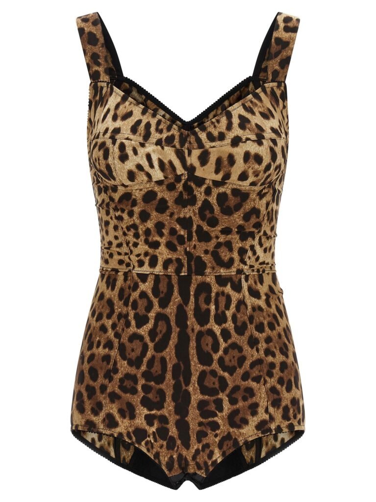 Leopardo' bodysuit