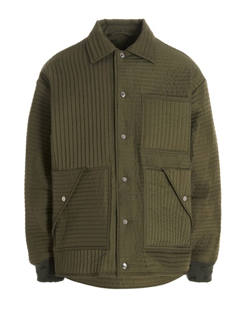 Chore Quilted Stripes' down jacket