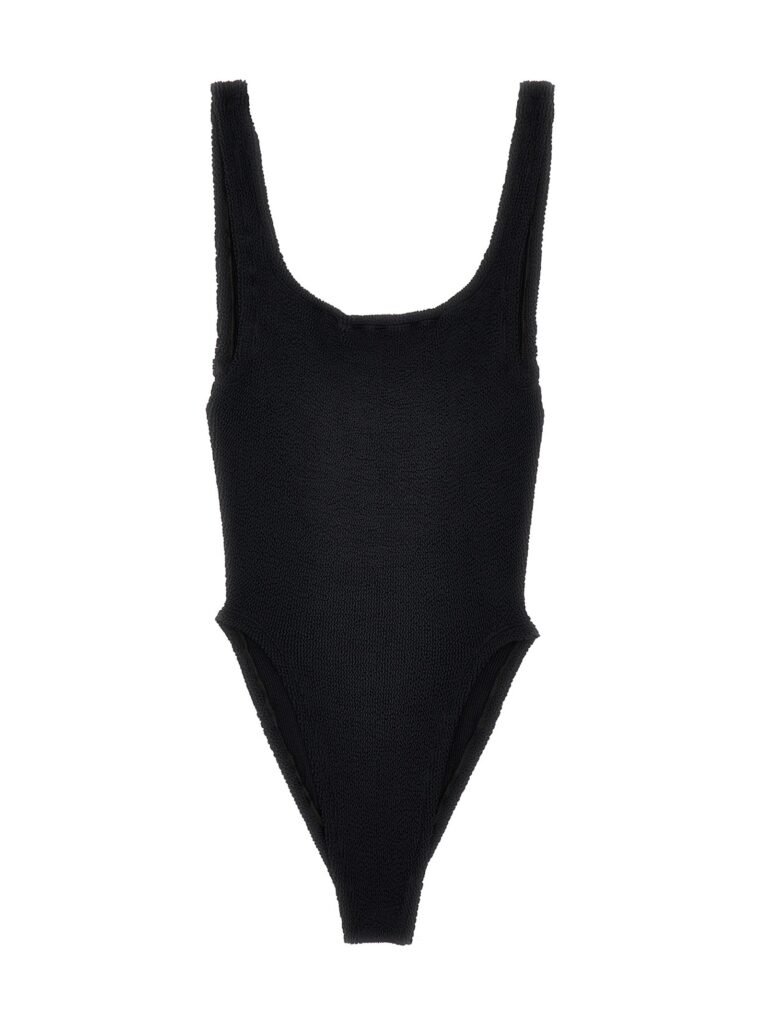 Square Neck' one-piece swimsuit