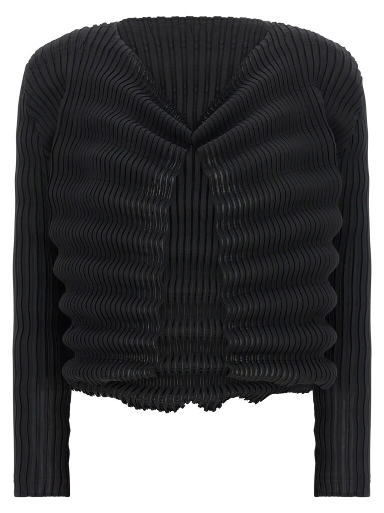 Spring Pleats' cardigan