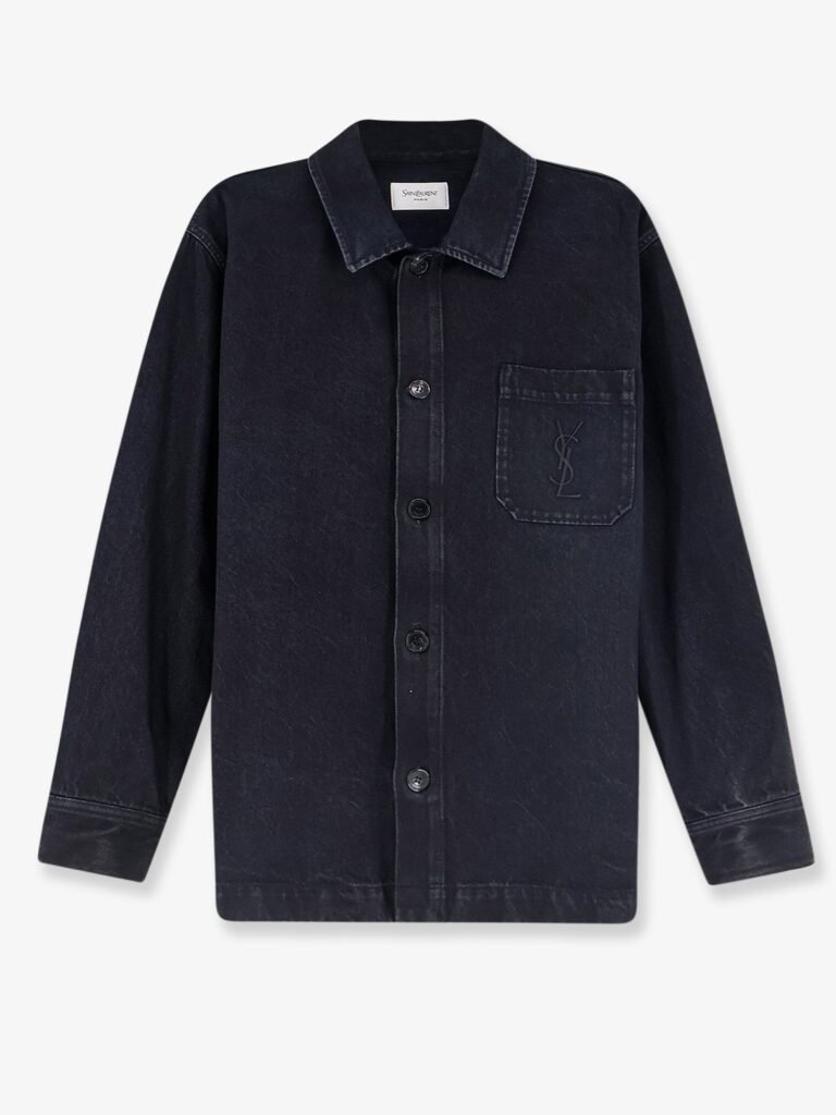 Cassandre black denim overshirt