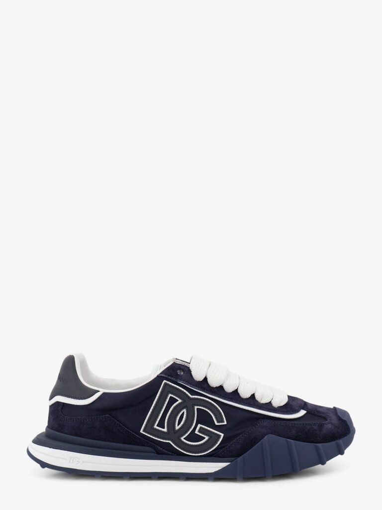 NY nylon and suede sneakers