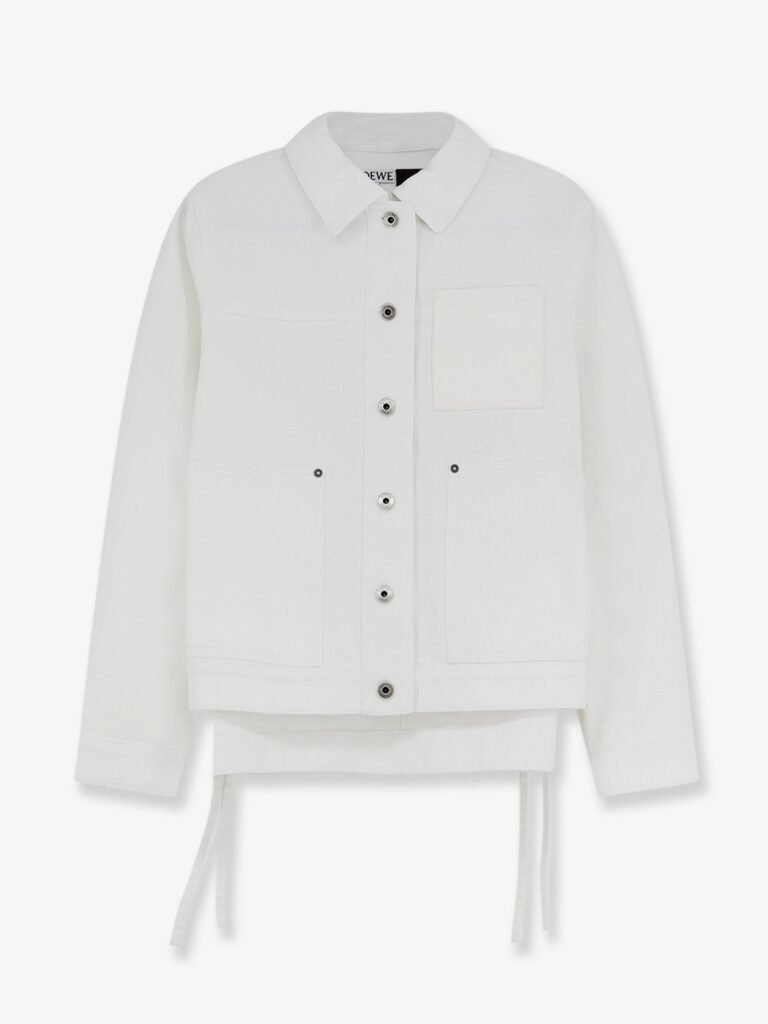 Paula's Ibiza-Workwear white denim jacket