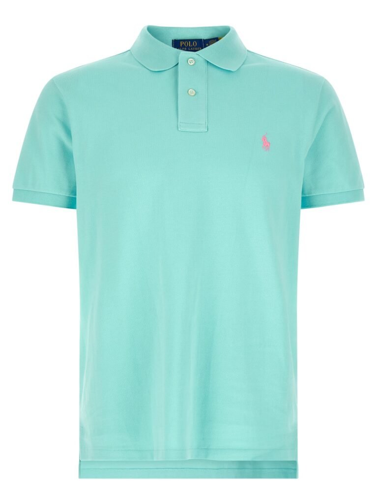Logo embroidery polo shirt
