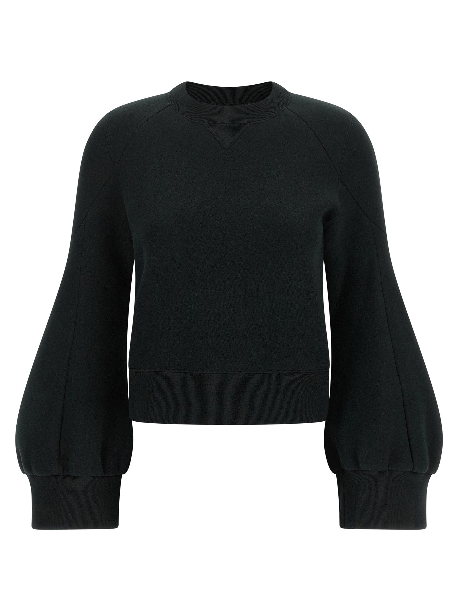 Balloon sleeve sweatshirt