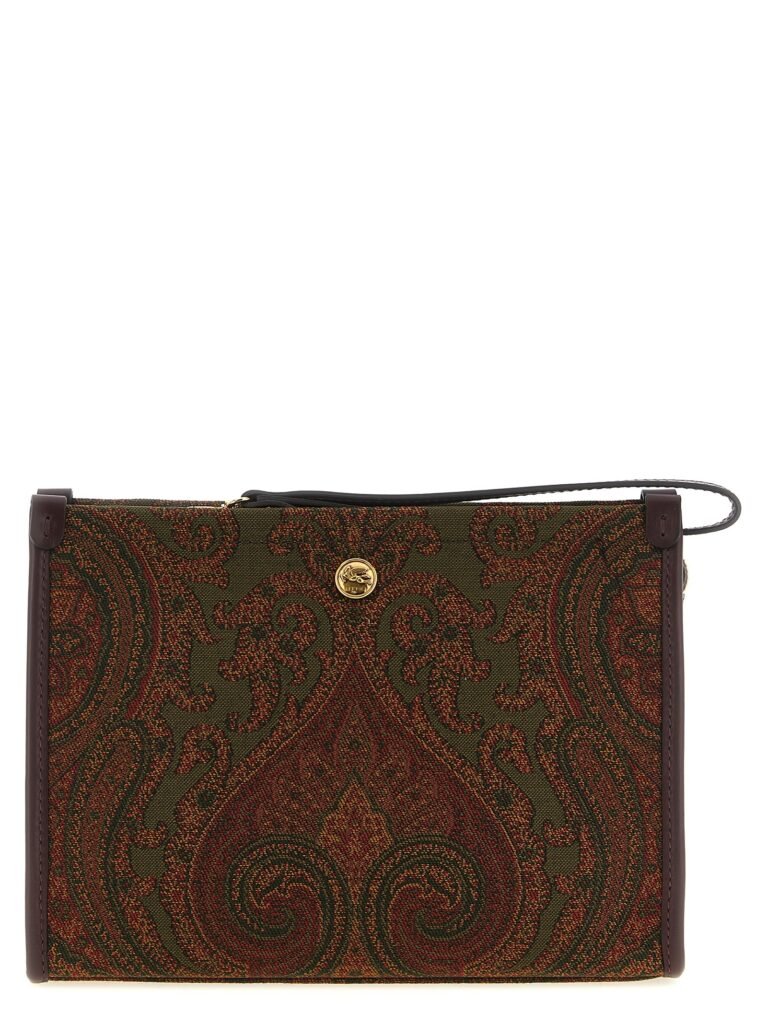 Medium jacquard pouch
