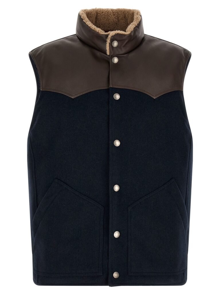 Paneled' vest