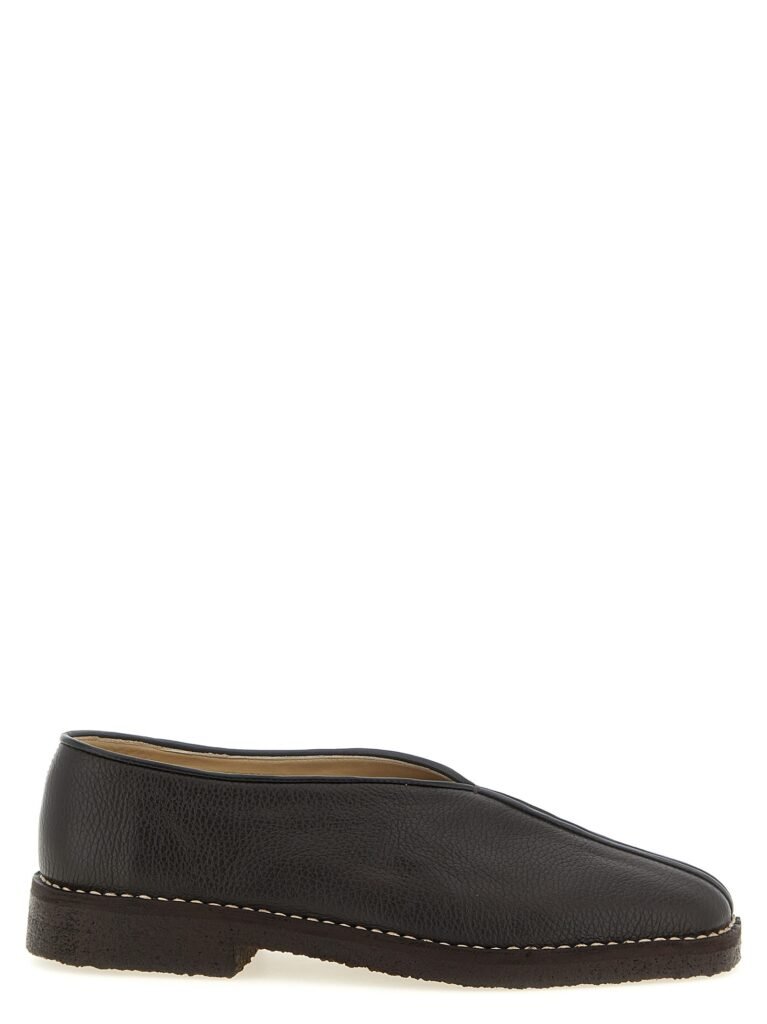 Piped Crepe' slippers