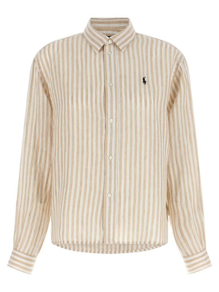 Striped linen shirt