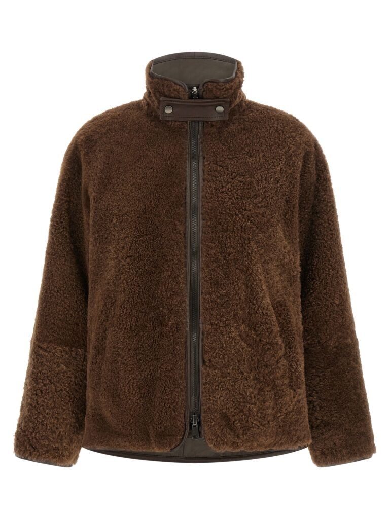 Fuzzy' reversible jacket
