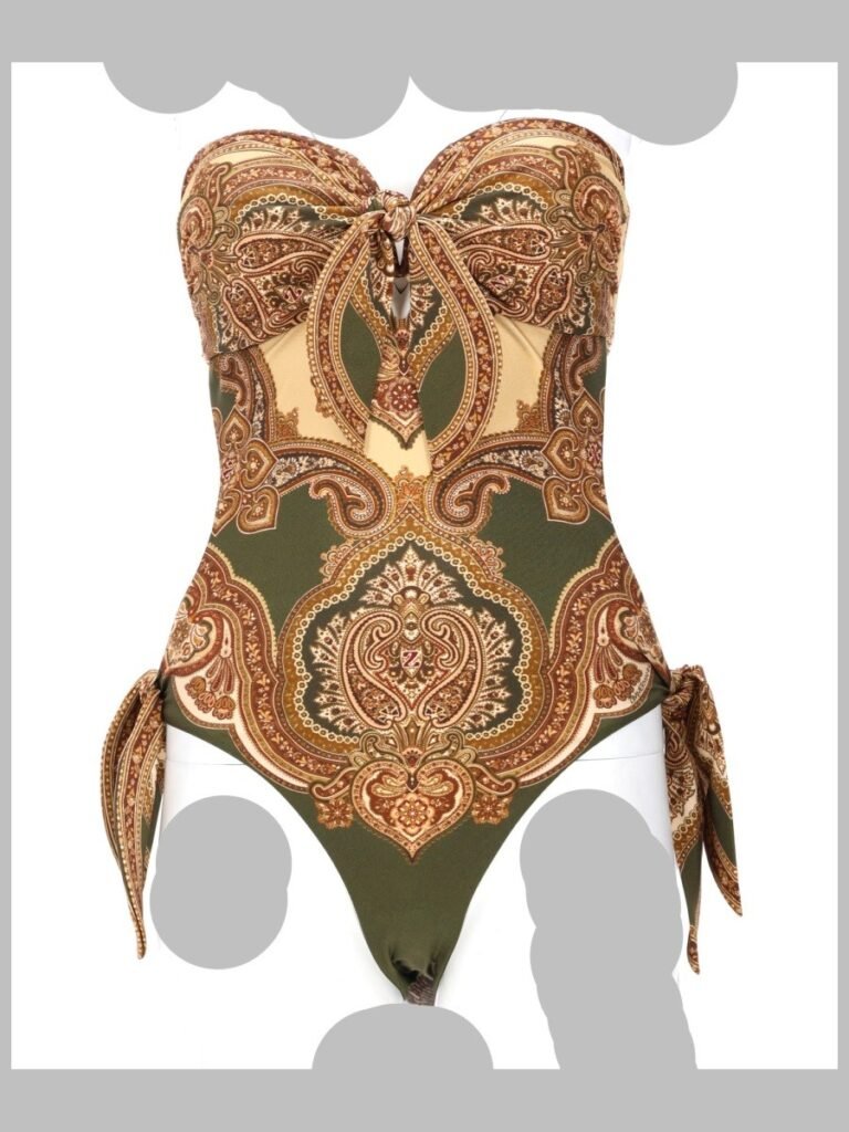 COSTUME INTERO "MAHON" CON DETTAGLIO FOULARD