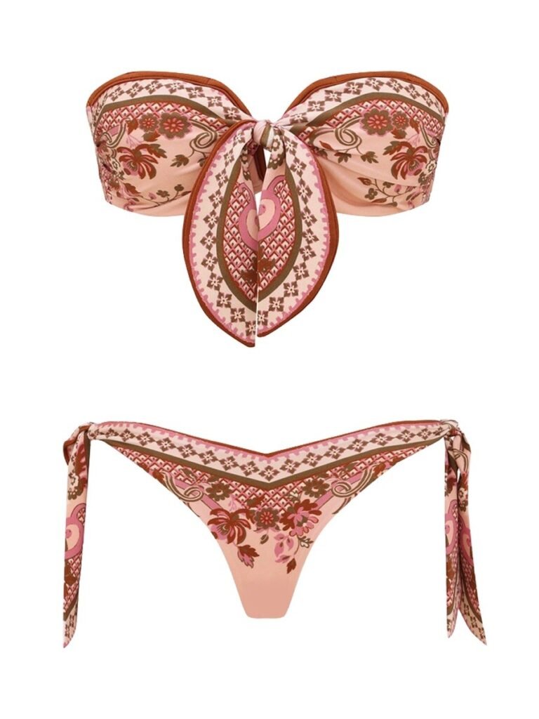 BIKINI "ASTER" CON DETTAGLIO FOULARD