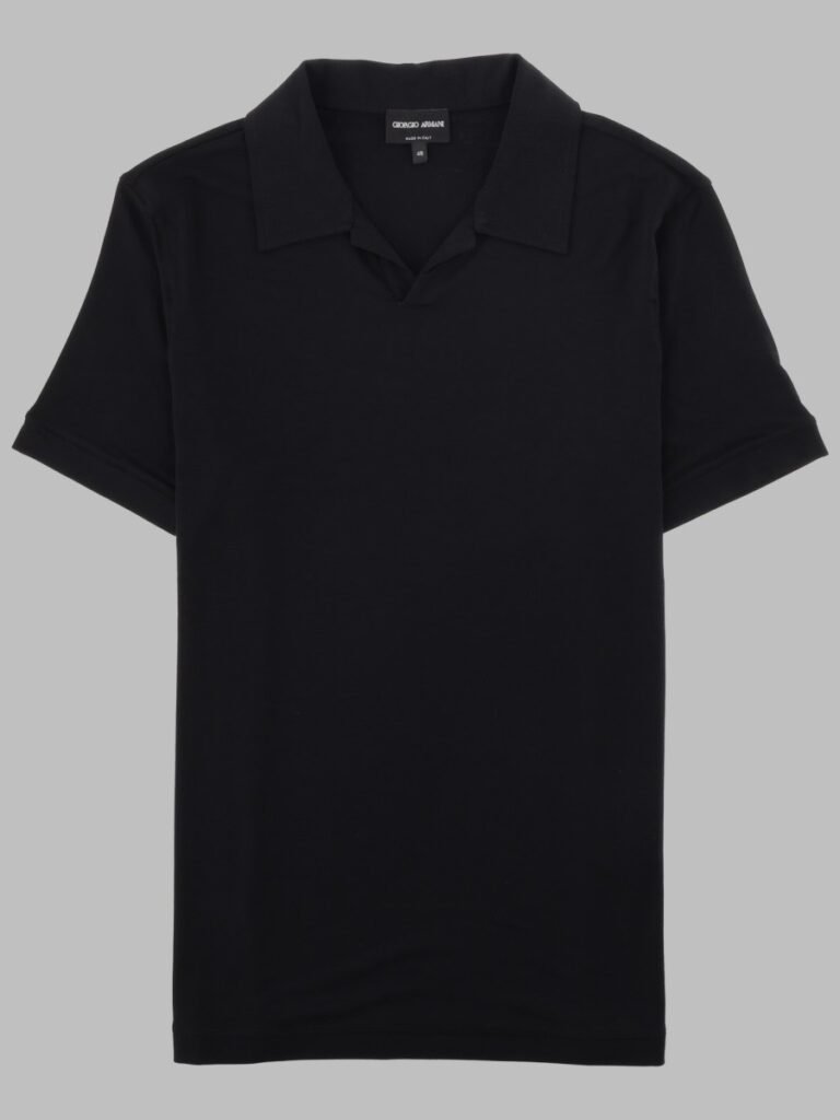 POLO IN JERSEY DI VISCOSA STRETCH
