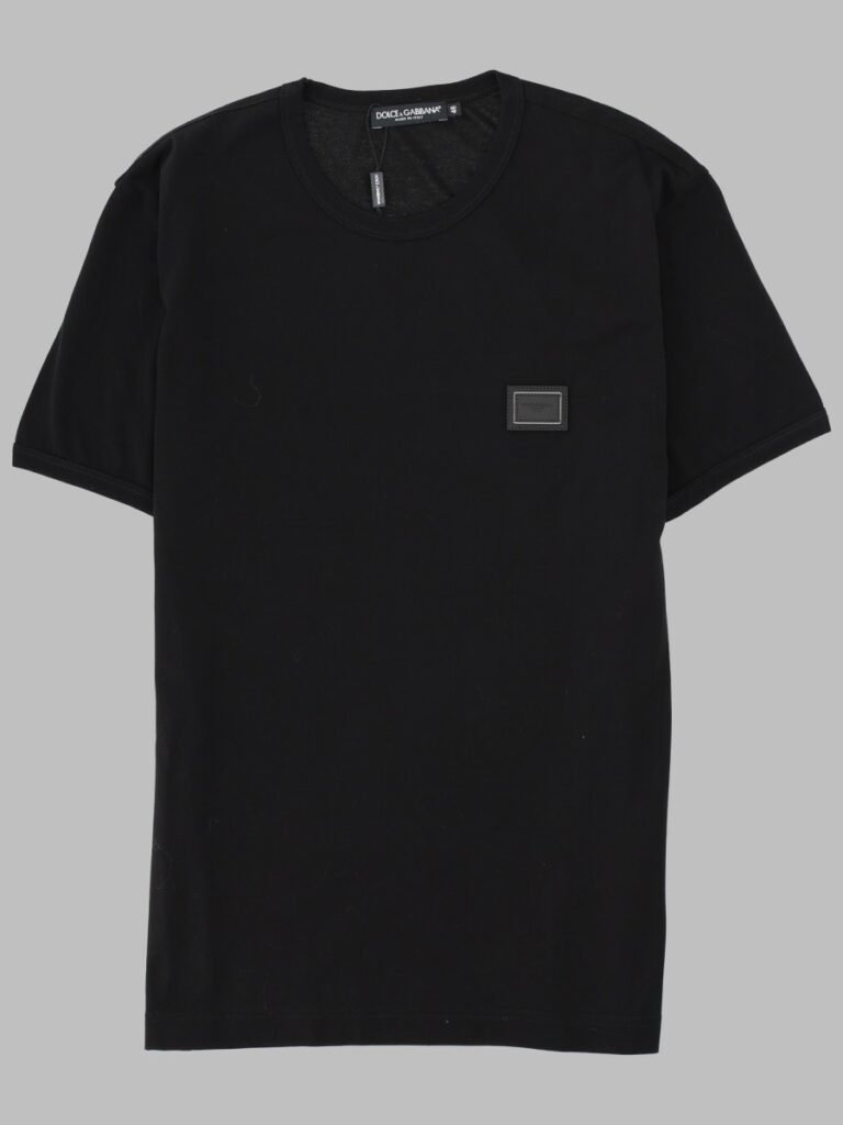 T-SHIRT IN COTONE CON PLACCA