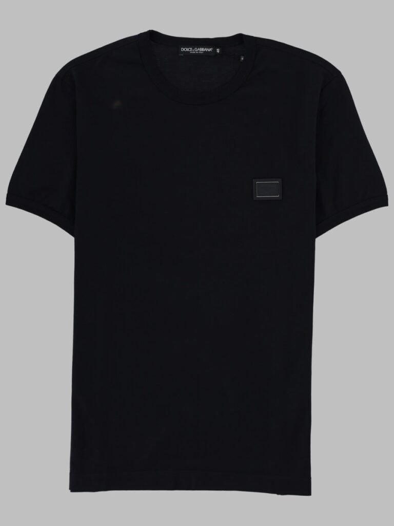 T-SHIRT IN COTONE CON PLACCA