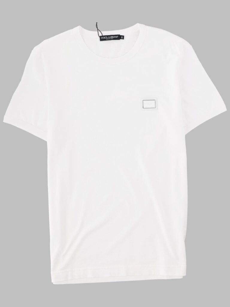 T-SHIRT IN COTONE CON PLACCA