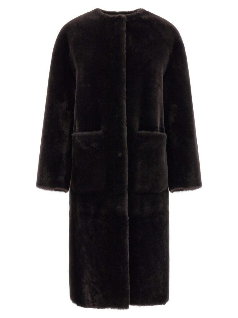 Long fur coat