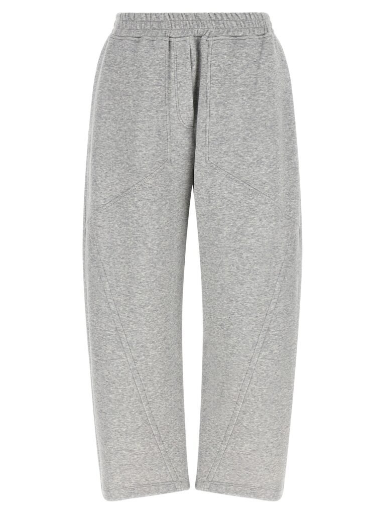 Cotton and cashmere joggers