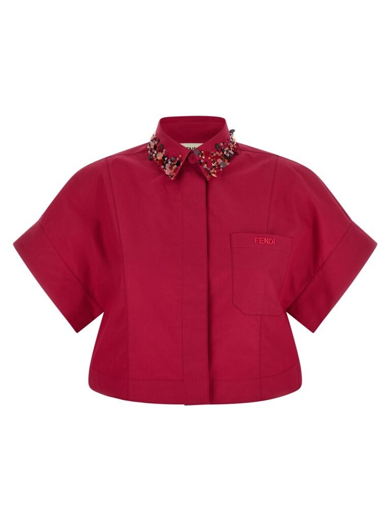 Shirt with embroidery