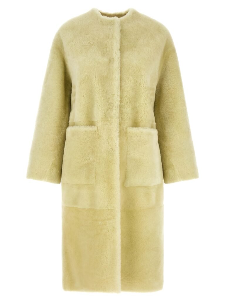 Long fur coat