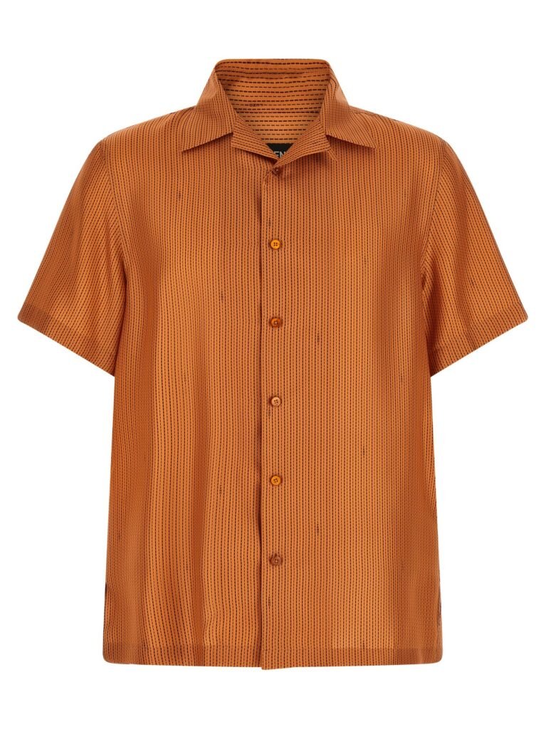 Selleria' stitching silk shirt