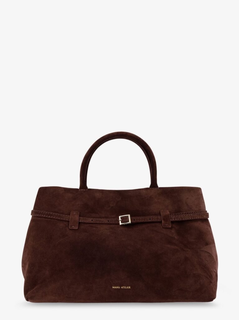 Le Cambon 35 suede handbag