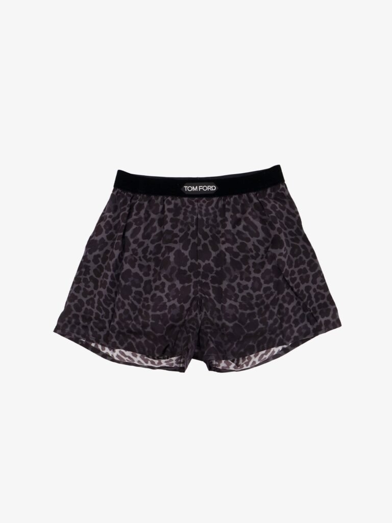 Stretch silk boxer