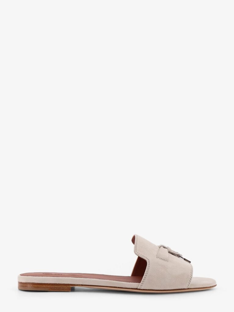 Summe Charms Flat suede sandals