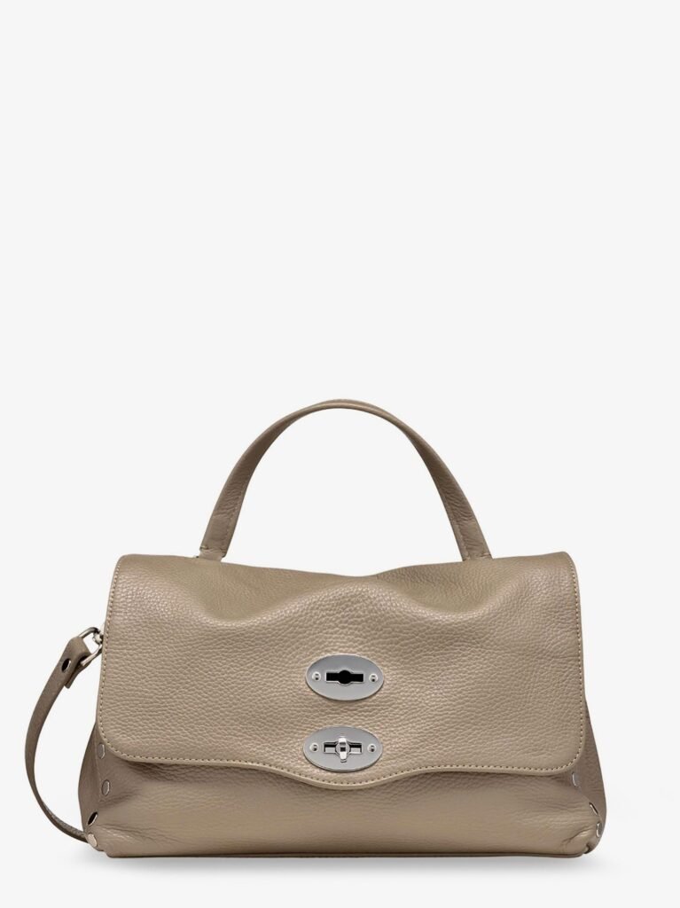 Postina S textured leather crossbody bag
