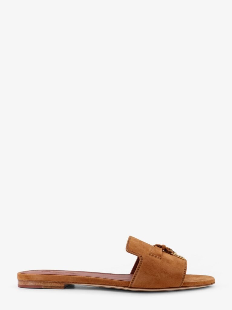 Summer Charms Flat suede sandals