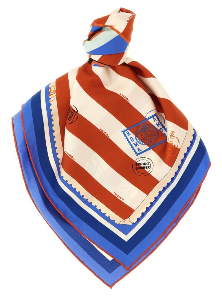 Pequin' silk scarf