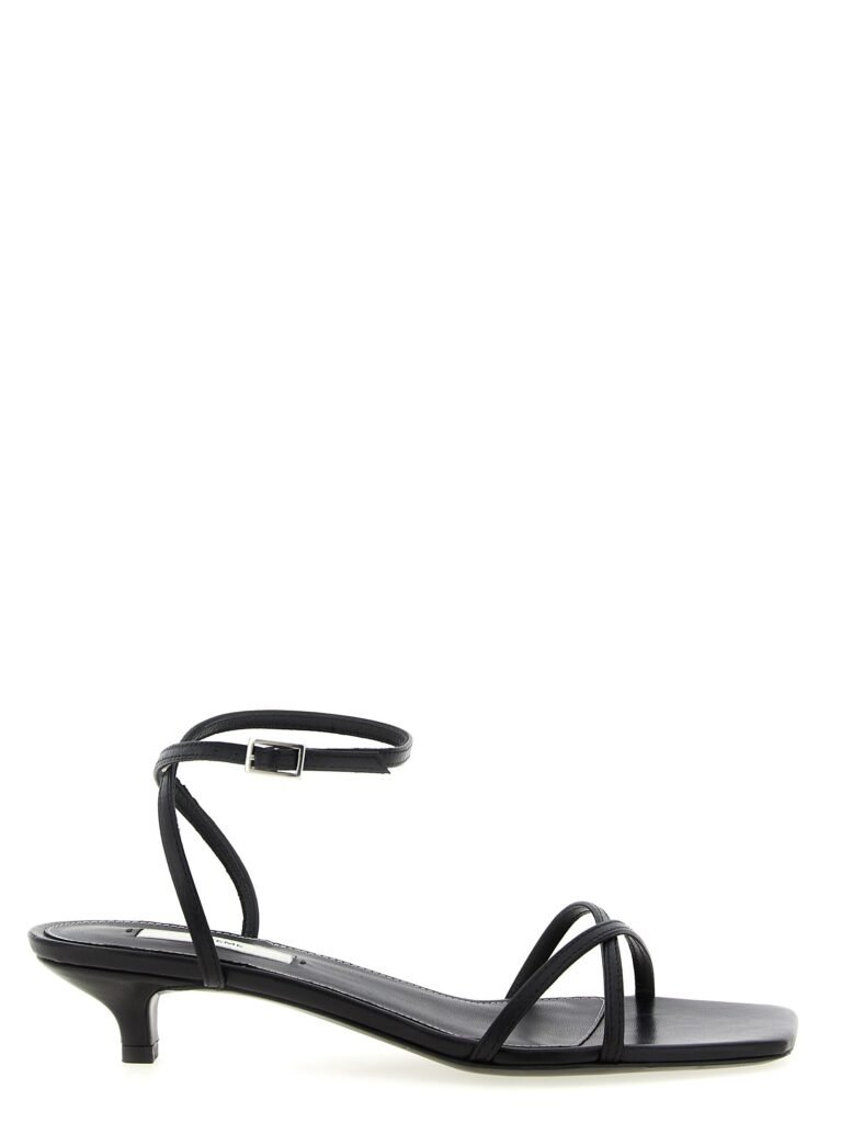 Letaher Crossover' sandals