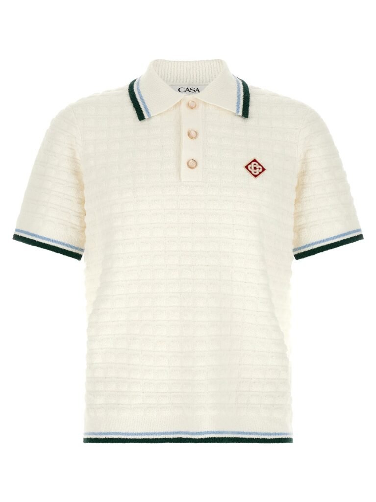 Boucl polo shirt