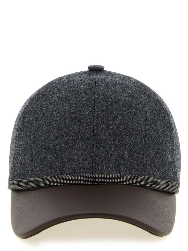 Wool hat with Monili detail