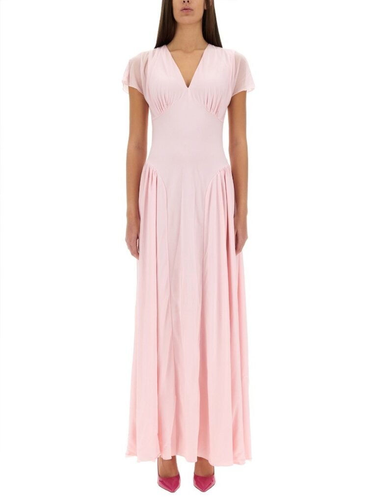LONG DRESS WITH DRAPE