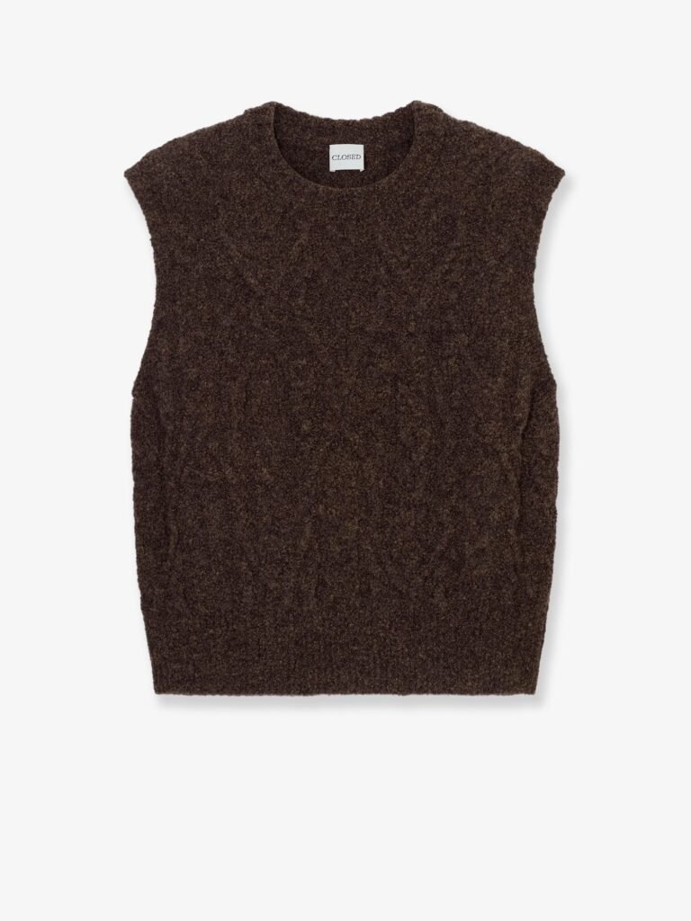 Wool blend vest