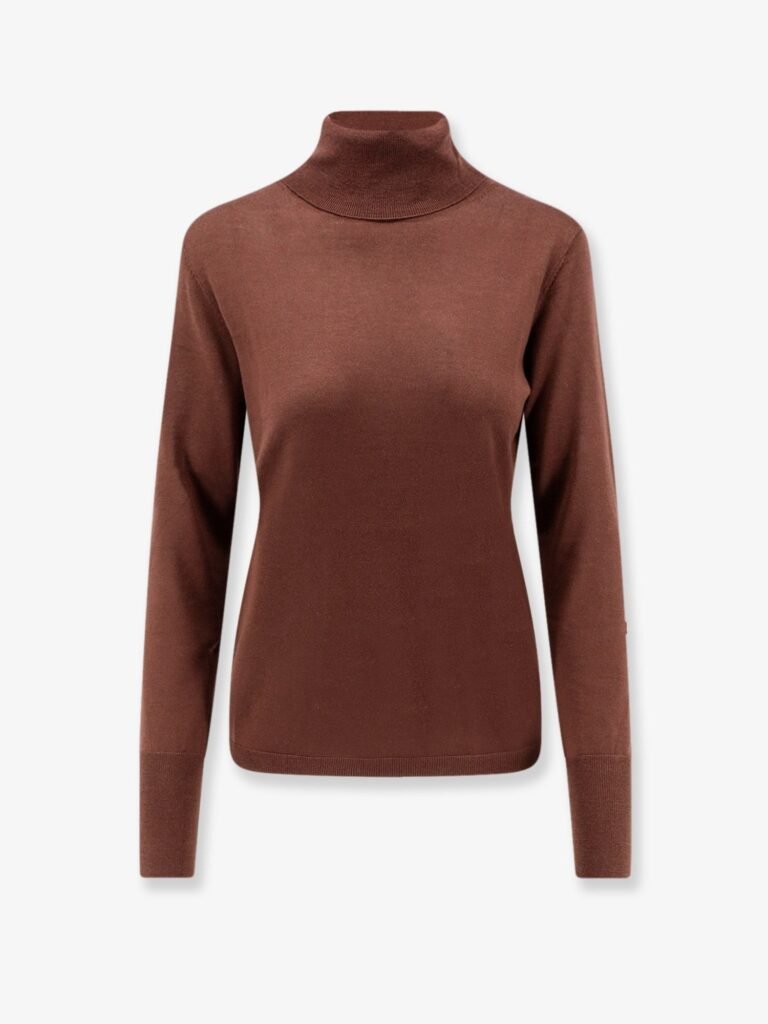 Virgin wool turtleneck