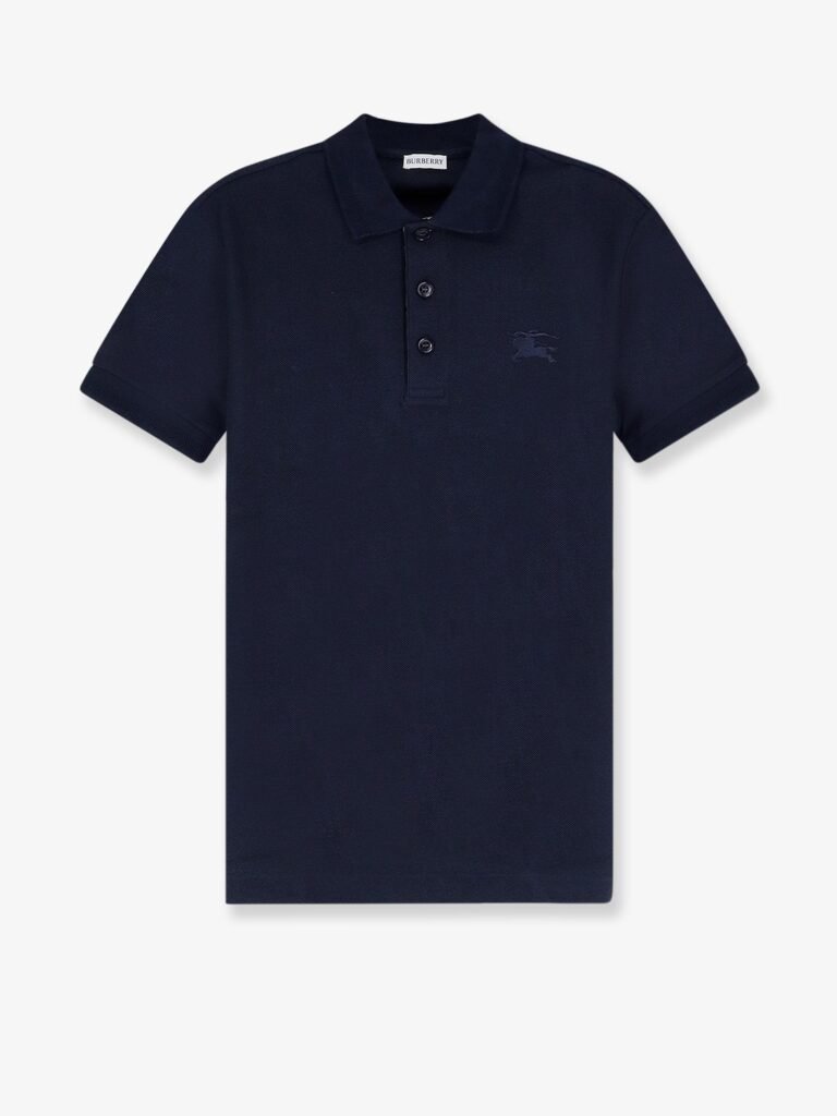 Cotton polo shirt with embroidered logo