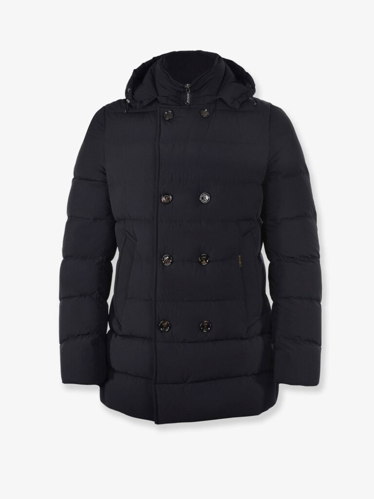 Florio-Kn padded and quilted down jacket