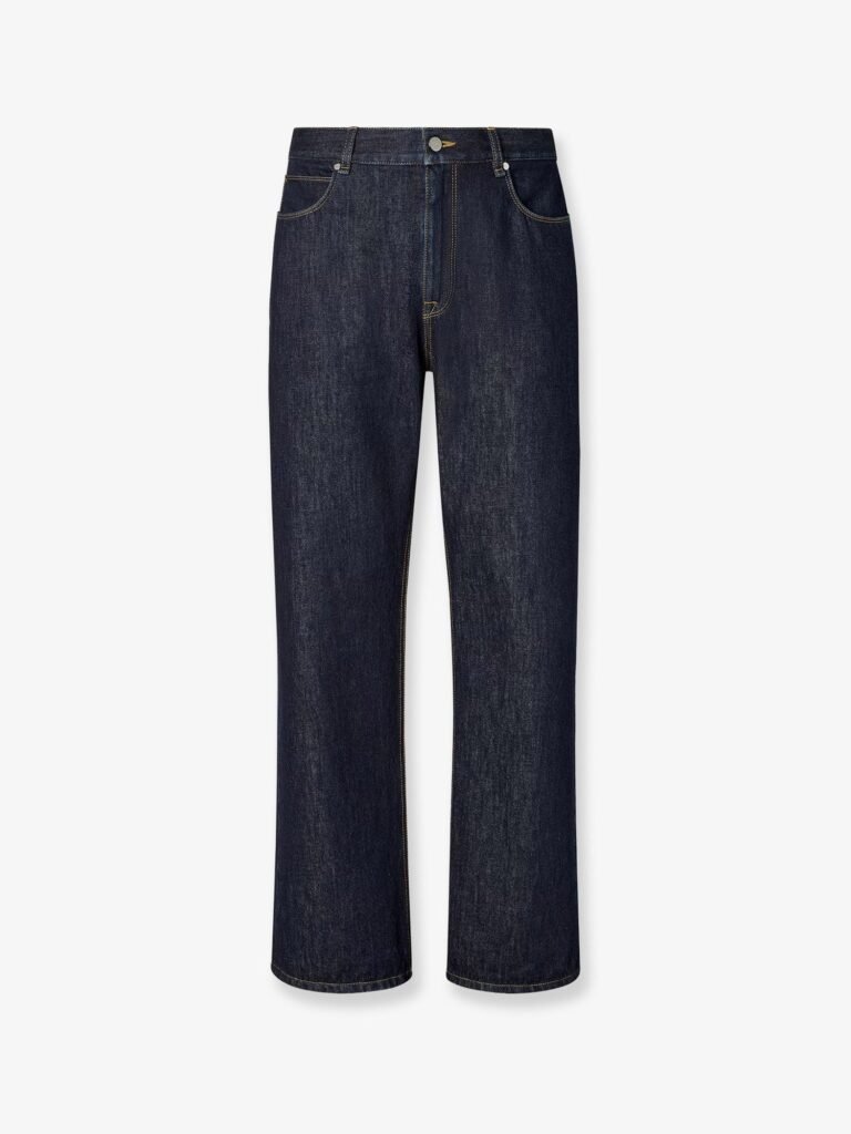 Denim Regular Blu Washed Jeans