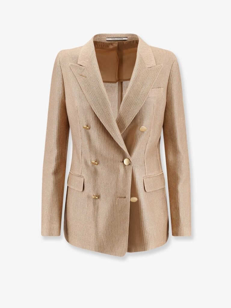 Parigi double-breasted cotton blazer